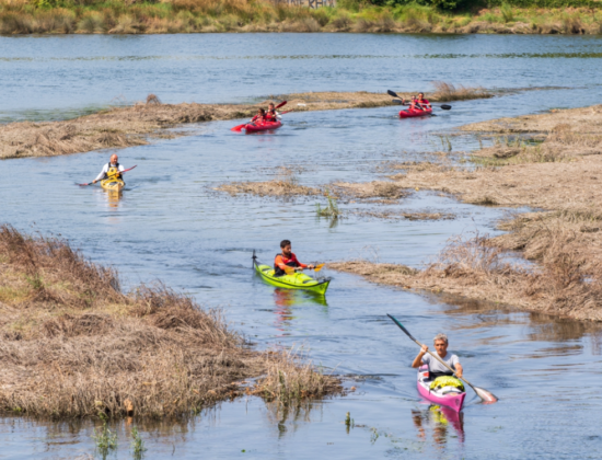 Kayak ria de Muros-Noia.