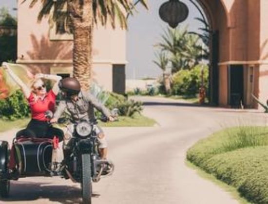 Paseo en SideCar en Marrakech