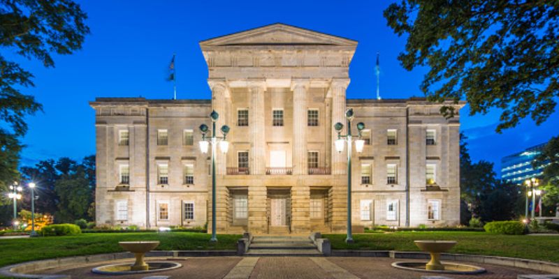 El Capitolio de Carolina del Norte